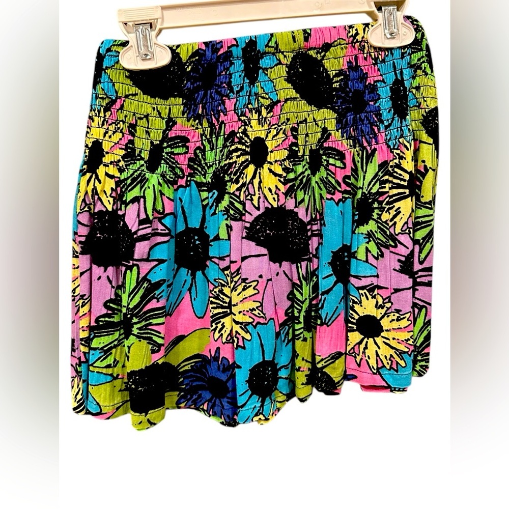 Steve Madden πΊ Girls 8-10 Floral Skirt NWOT - Picture 4 of 5